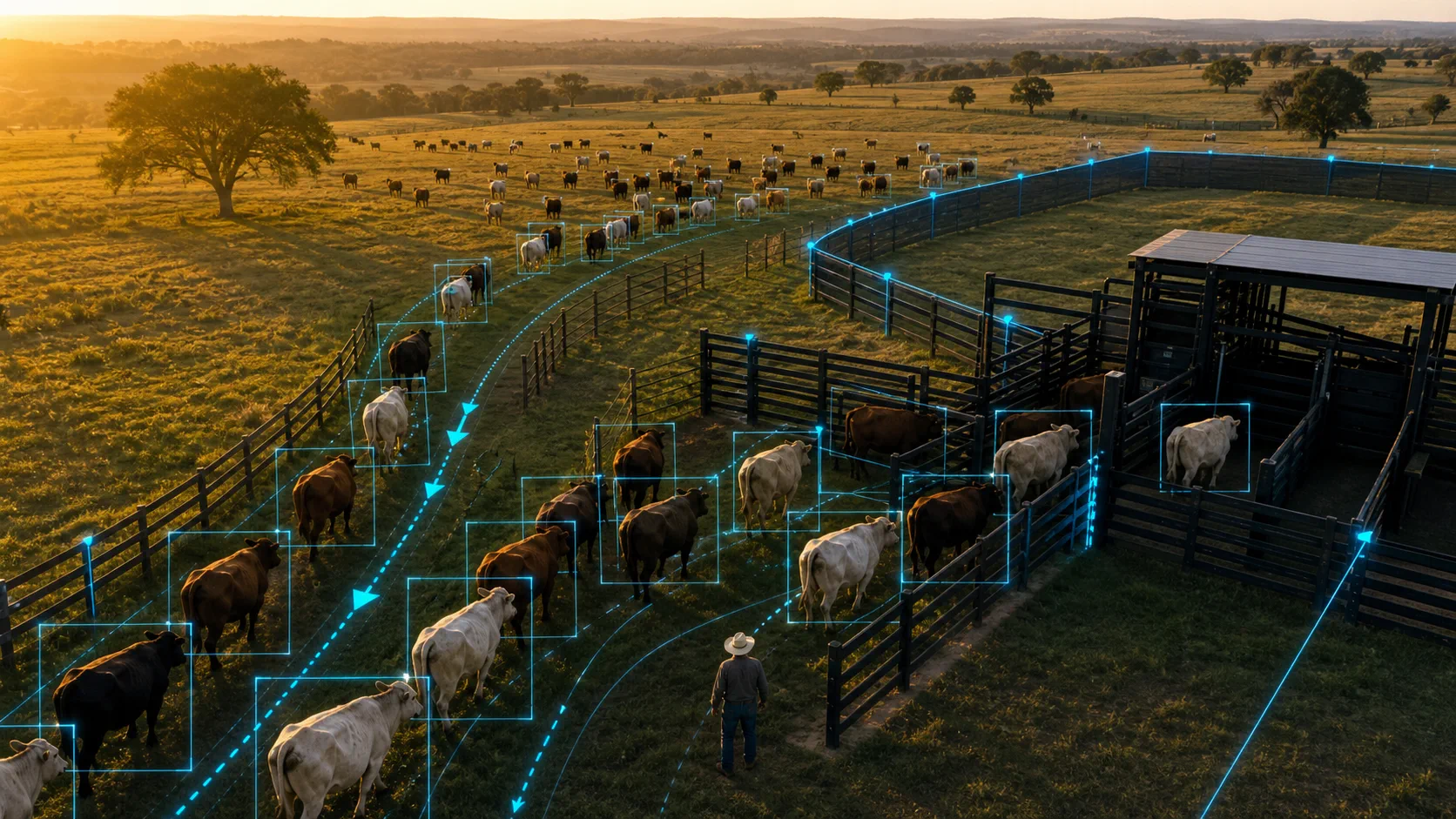 Pecuária monitorada por inteligência artificial