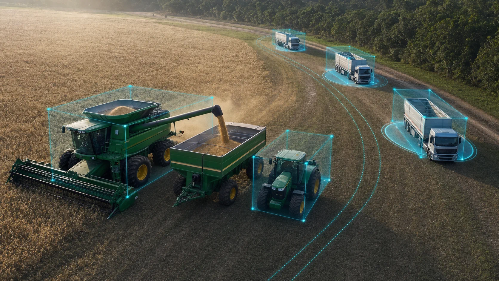 Plantação monitorada por inteligência artificial